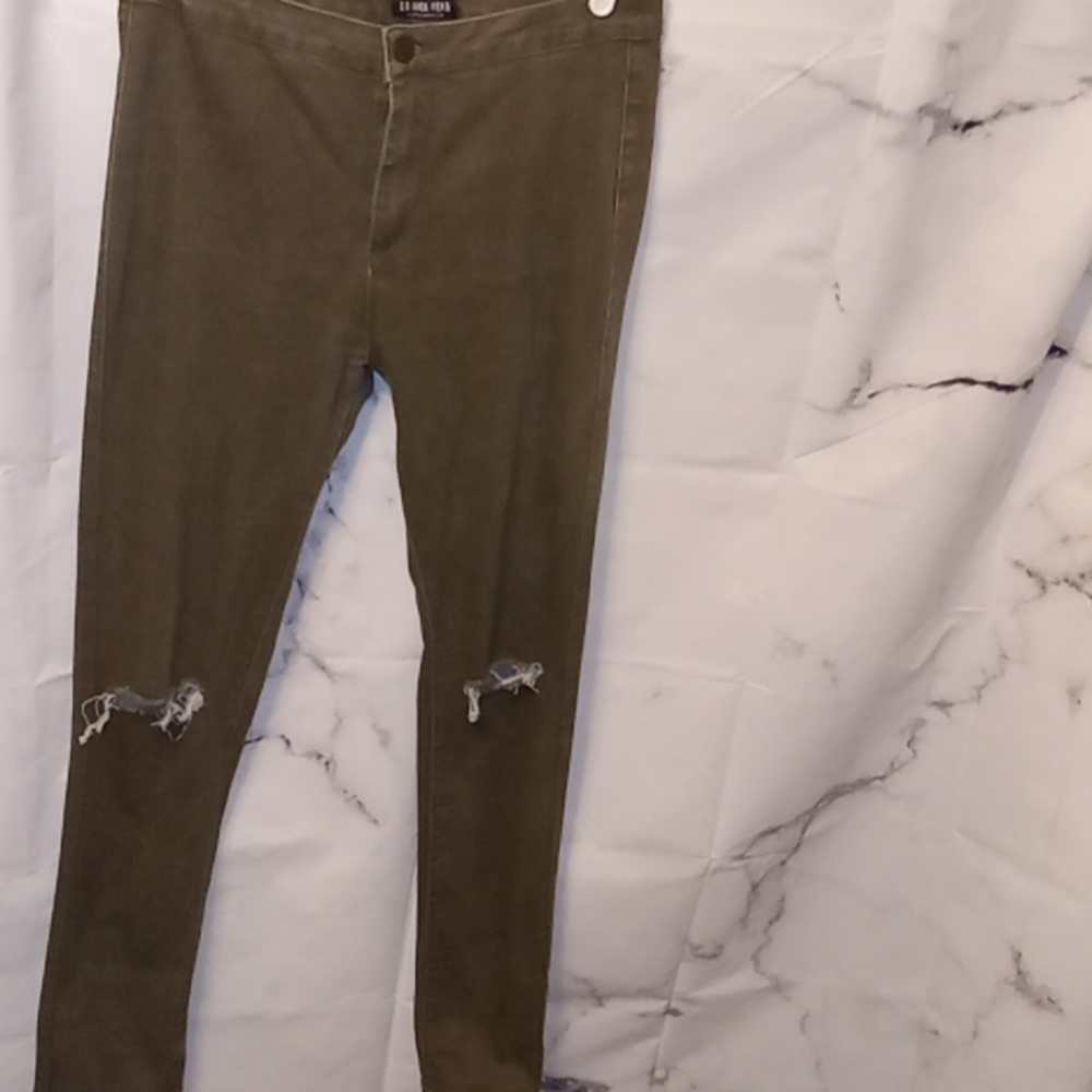 Fashion Nova green high waisted pants 7 🩵🩵🩵🩵